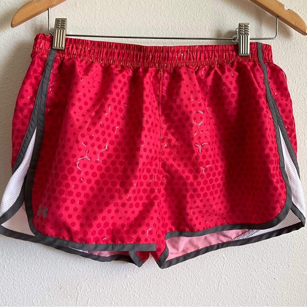 Under Armour Women's Red Athletic Shorts S